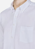 Button Down Dobby Shirt (White)