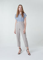 Women's Relax Tapered Pants (Light Gray)