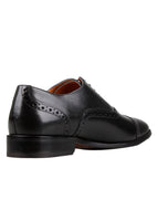 Straight Tip Shoes (Black)