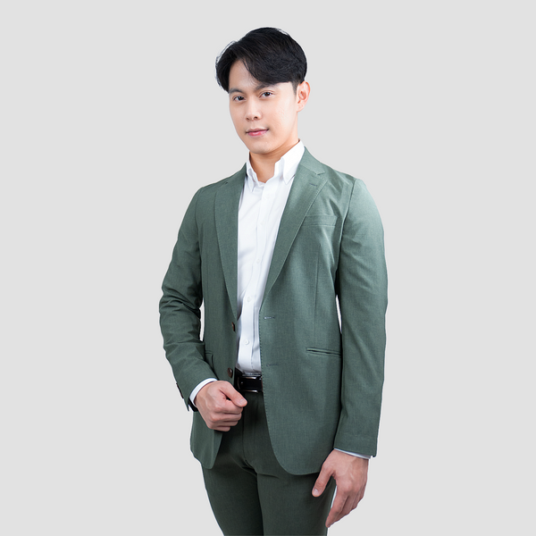 4S SUPER NON-IRON JACKET (GREEN)