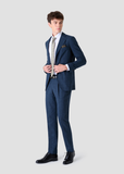 LINEN MIX SUIT (Navy)
