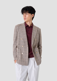 Fortex Double Breasted Jacket (Beige)