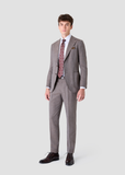 LINEN MIX SUIT (Beige)