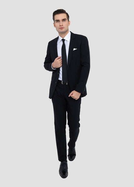Skinny Solotex Shiny Suit (Black)