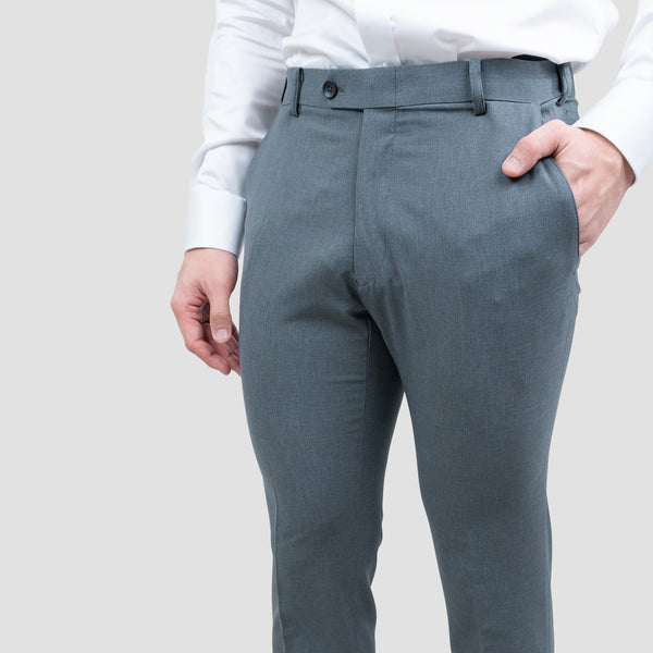 4S SUPER NON-IRON PANTS (GRAY)