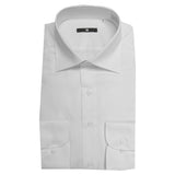 Wide Spread Dobby Shirt (White)