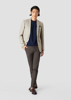 Linen Jacket (Beige)