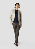 Linen Jacket (Beige)