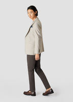 Linen Jacket (Beige)