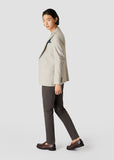 Linen Jacket (Beige)