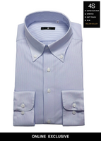 4S Non-iron Shirt (Blue)