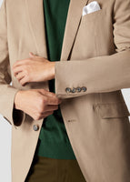 Solotex Linen Jacket (Beige)