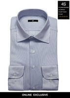 4S Non-iron Shirt (Navy)