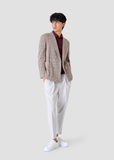 Fortex Double Breasted Jacket (Beige)