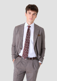LINEN MIX SUIT (Beige)