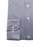 4S Non-iron Shirt (Navy-Gray)