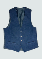 Kaihara Denim Vest (Ligth Blue)