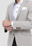 LIBECO Linen Jacket (Beige)