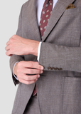 LINEN MIX SUIT (Beige)