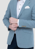 LIBECO Linen Jacket (Light Blue)