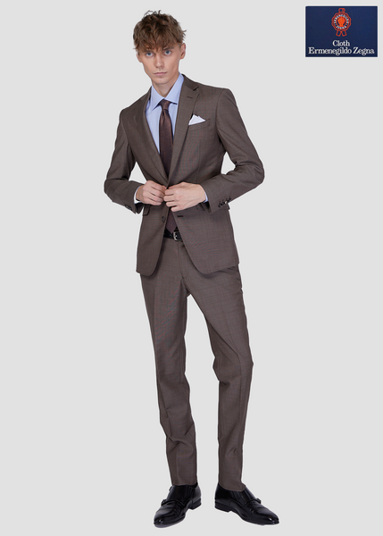 Ermenegildo Zegna Suit (Brown)
