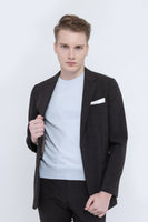 4S Travest Check Suit (Marron Brown)