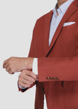 LIBECO Linen Jacket (Red)