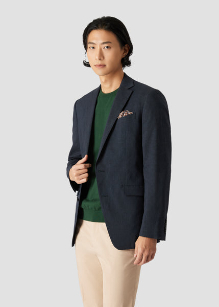 Solotex Linen Jacket (Navy)