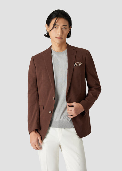 Solotex Linen Jacket (Brown)