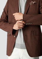 Solotex Linen Jacket (Brown)