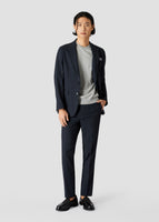 Glen Check Jacket (Smoky Blue)