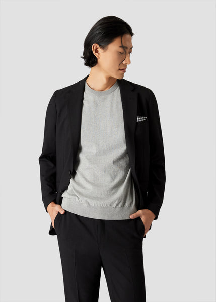 Glen Check Jacket (Gentle Black)