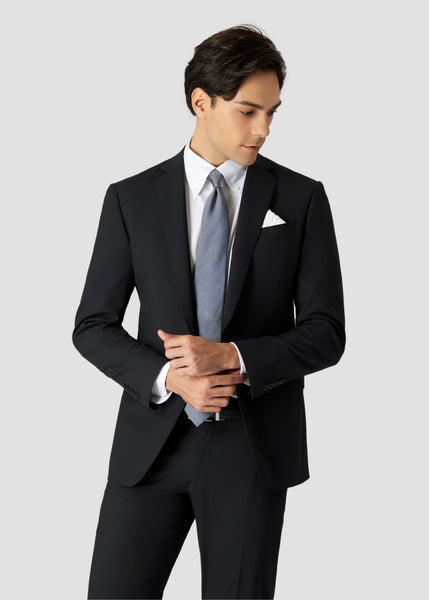 Shower Clean New Zealand Wool Jacket (Black)