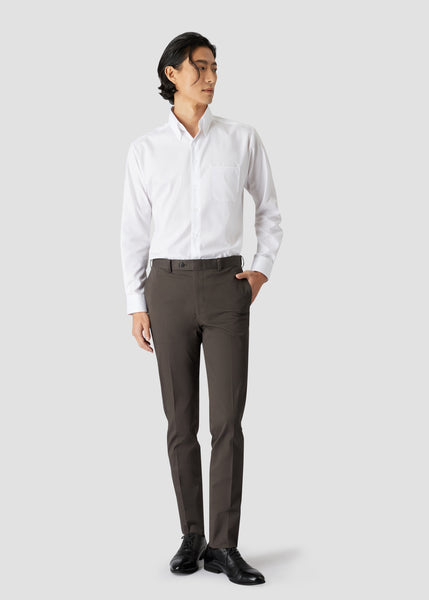 Travel Cotton Pants (Gray)