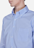 Button Down Check Shirt (Blue)