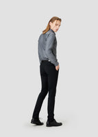 Wide Spread Plain Shirt (Dark Gray)