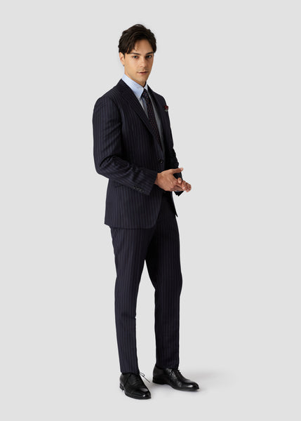 Stripe Suit (Navy)