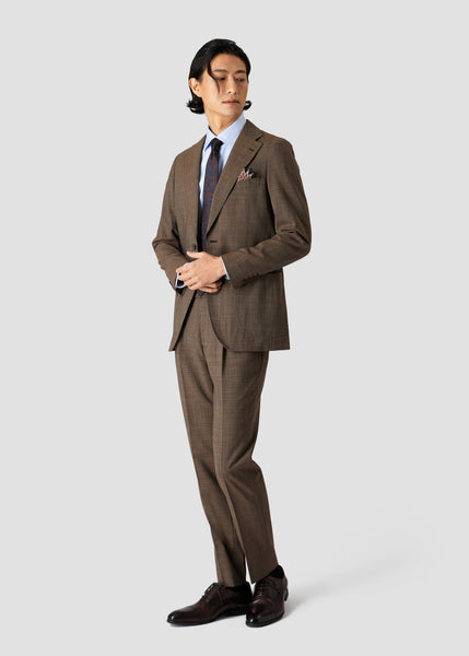Geometric Suit (Brown)