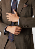 Geometric Suit (Brown)