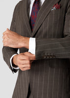 Stripe Suit (Brown)