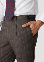Stripe Suit (Brown)
