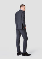 Glen Check Stretch Suit (Gray)