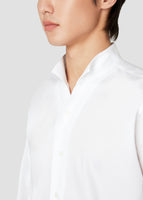 Italian Plain Shirt (White)