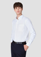 Wide Spread Shadow Shirt (White)