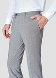 Skinny Strech Chidori Pants (Ligth Gray)