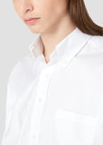 Button Down Twill Shirt (White)