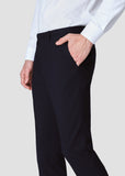 Skinny Strech Plain Pants (Navy)