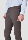 Skinny Strech Plain Pants (Brown)