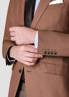 Coolmax Linen Jacket (ฺBrown)