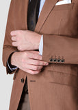 Coolmax Linen Jacket (ฺBrown)